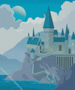 Hogwarts School of Witchcraft and Wizardry Poster Diamond Paints