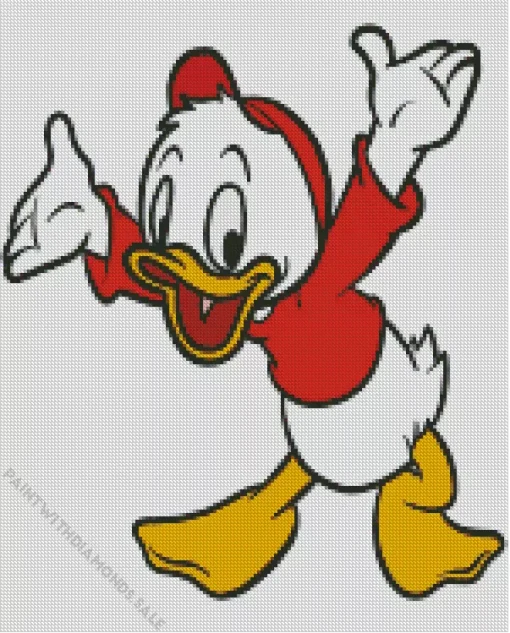 Huey Duck Quack Pack Diamond Painting