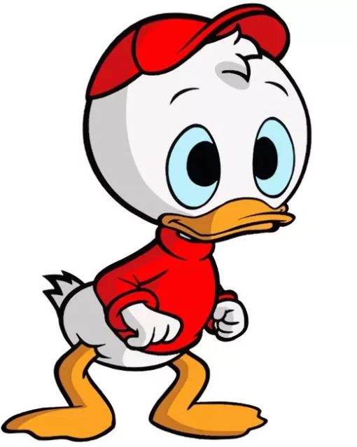 Huey Duck Character Diamond Painting