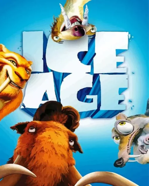 Ice Age Characters Diamond Painting