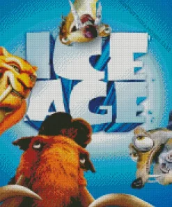 Ice Age Characters Diamond Painting