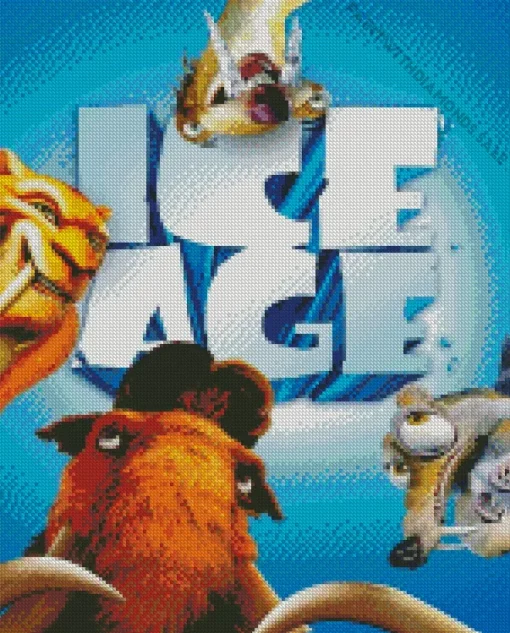 Ice Age Characters Diamond Painting