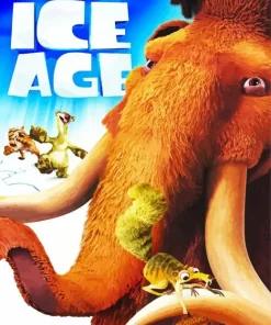 Ice Age Characters Poster Diamond Painting