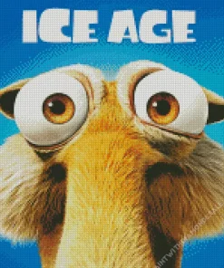 Ice Age Poster Diamond Painting