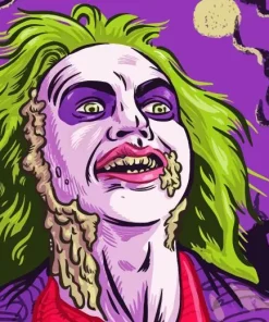 Beetlejuice Art Diamond Paintings