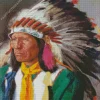 Indian Chief Richard Lorenz Diamond Paintings