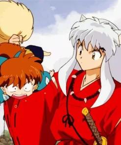 Inuyasha And Shippo Diamond Painting