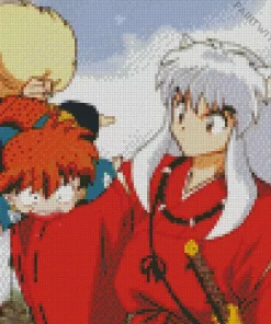 Inuyasha And Shippo Diamond Painting