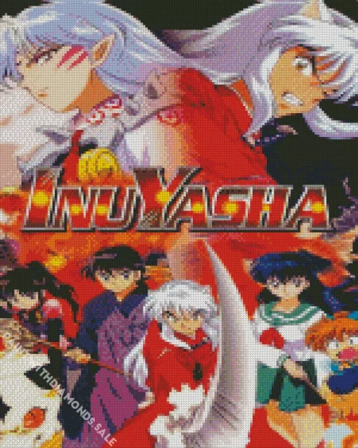 Inuyasha Anime Poster Diamond Painting