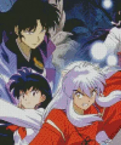 Inuyasha Character Diamond Painting