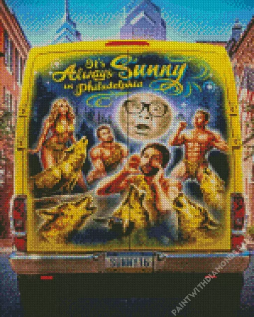 Its Always Sunny In Philadelphia Diamond Painting