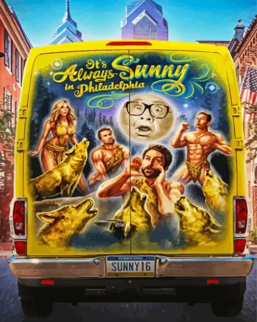 Its Always Sunny In Philadelphia Diamond Painting