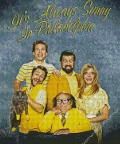 Its Always Sunny In Philadelphia Poster Diamond Painting