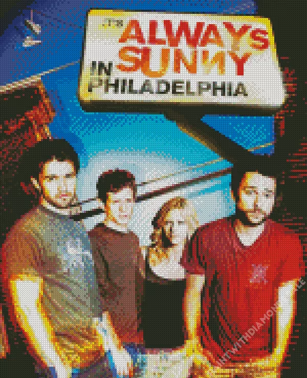 Its Always Sunny in Philadelphia sitcom Diamond Paintings Its Always Sunny In Philadelphia Sitcom Diamond Painting