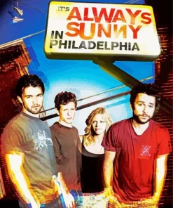 Its Always Sunny In Philadelphia Sitcom Diamond Painting