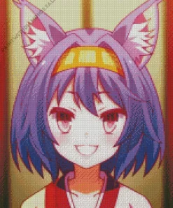 Izuna Hatsuse Anime Diamond Painting