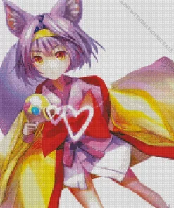 Izuna Hatsuse Character Diamond Painting