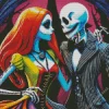 Jack And Sally The nightmare before christmas Diamond Dotz