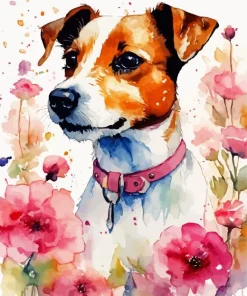 Jack Russell Art Diamond Painting