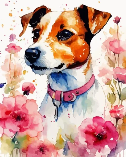 Jack Russell Art Diamond Painting