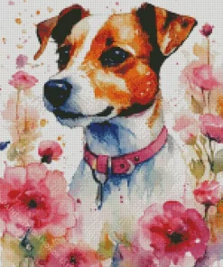 Jack Russell Art Diamond Painting