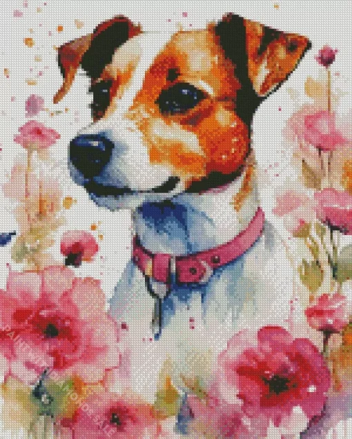 Jack Russell Art Diamond Painting