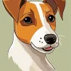 Jack Russell Dog Diamond Painting