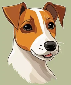 Jack Russell Dog Diamond Painting