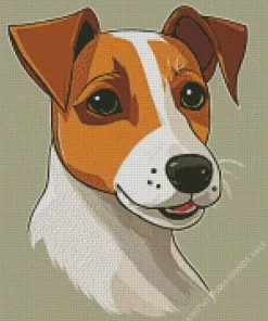 Jack Russell Dog Diamond Painting