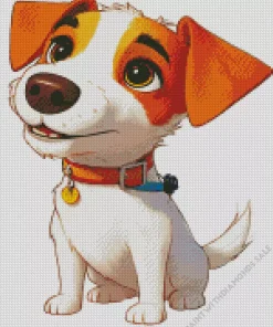 Jack Russell Puppy Diamond Painting