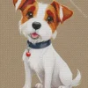 Jack Russell Puppy Art Diamond Painting