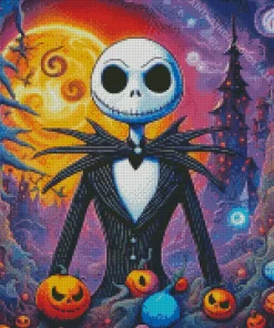 Jack Skellington Diamond Dotz