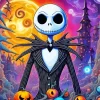 Jack Skellington Diamond With Numbers