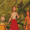 Jane Porter And Tarzan Diamond Painting