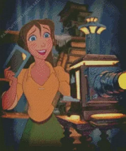 Jane Porter Character Diamond Painting