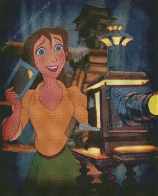 Jane Porter Character Diamond Painting