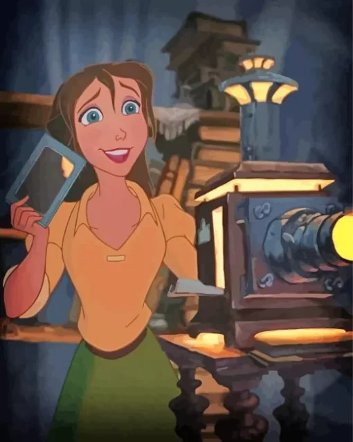 Jane Porter Character Diamond Painting