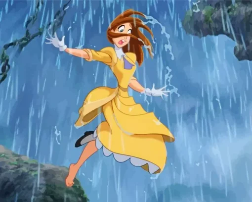 Jane Porter Falling Diamond Painting