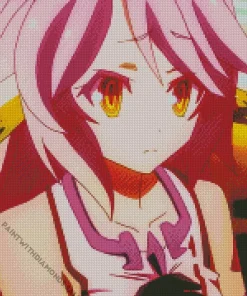 Jibril Anime Character Diamond Painting