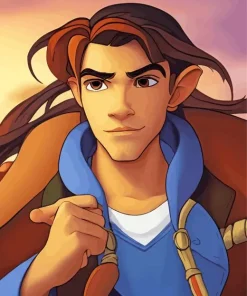 Jim Hawkins Character Diamond Painting