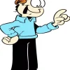 Jon Arbuckle In The Garfield Show Diamond Painting