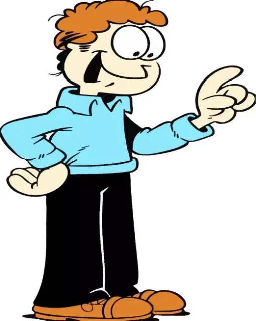 Jon Arbuckle In The Garfield Show Diamond Painting