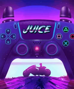 Juice Controller Retro Gaming Diamond Painting