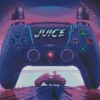 Juice Controller Retro Gaming Diamond Painting