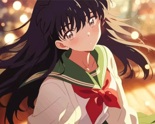 Kagome Higurashi Character Diamond Painting