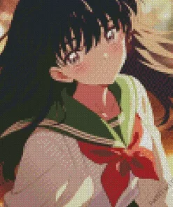 Kagome Higurashi Character Diamond Painting