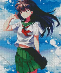 Kagome Higurashi In Inuyasha Diamond Painting