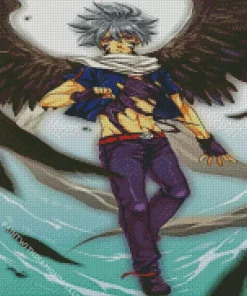 Kai Hiwatari In Beyblade Diamond Painting