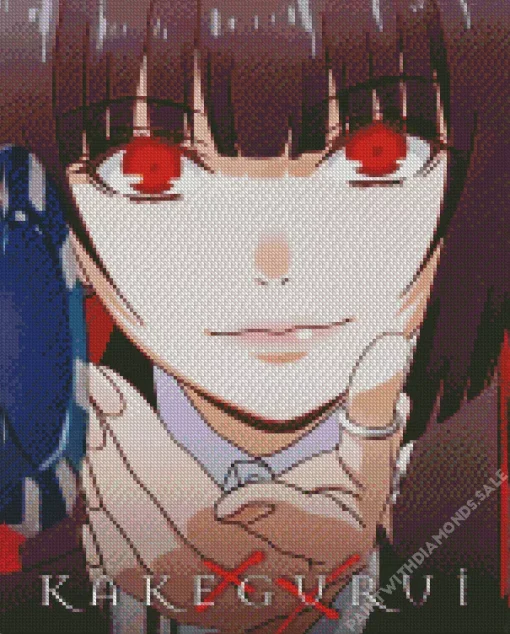 Kakegurui Anime Poster Diamond Painting