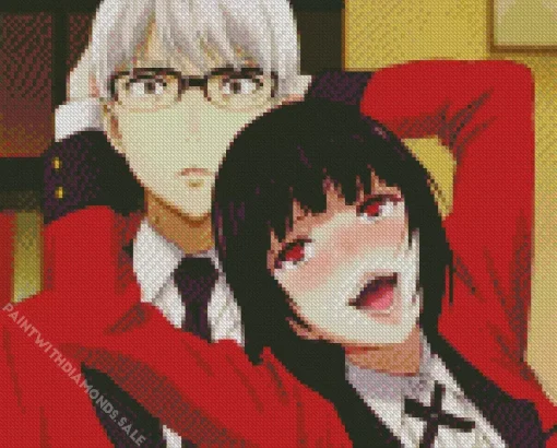 Kakegurui Characters Diamond Painting